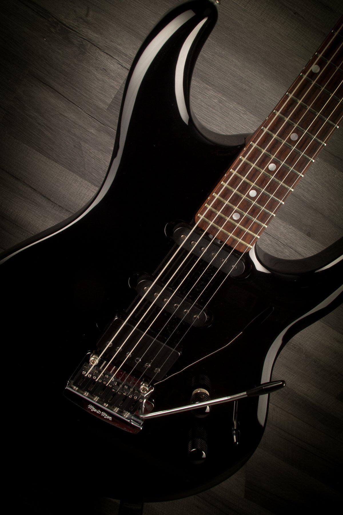 USED - Music Man Luke III HSS - Black, Solid Rosewood Neck