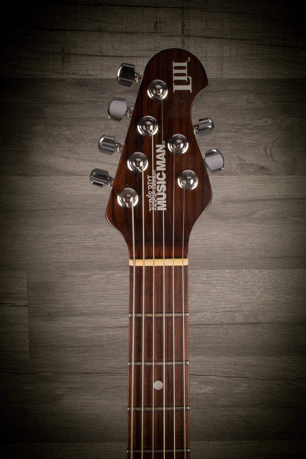USED - Music Man Luke III HSS - Black, Solid Rosewood Neck