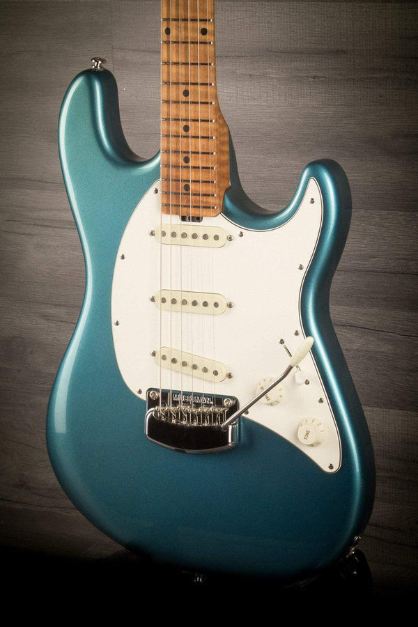 USED - MusicMan Cutlass Electric Guitar - Vintage Turquoise