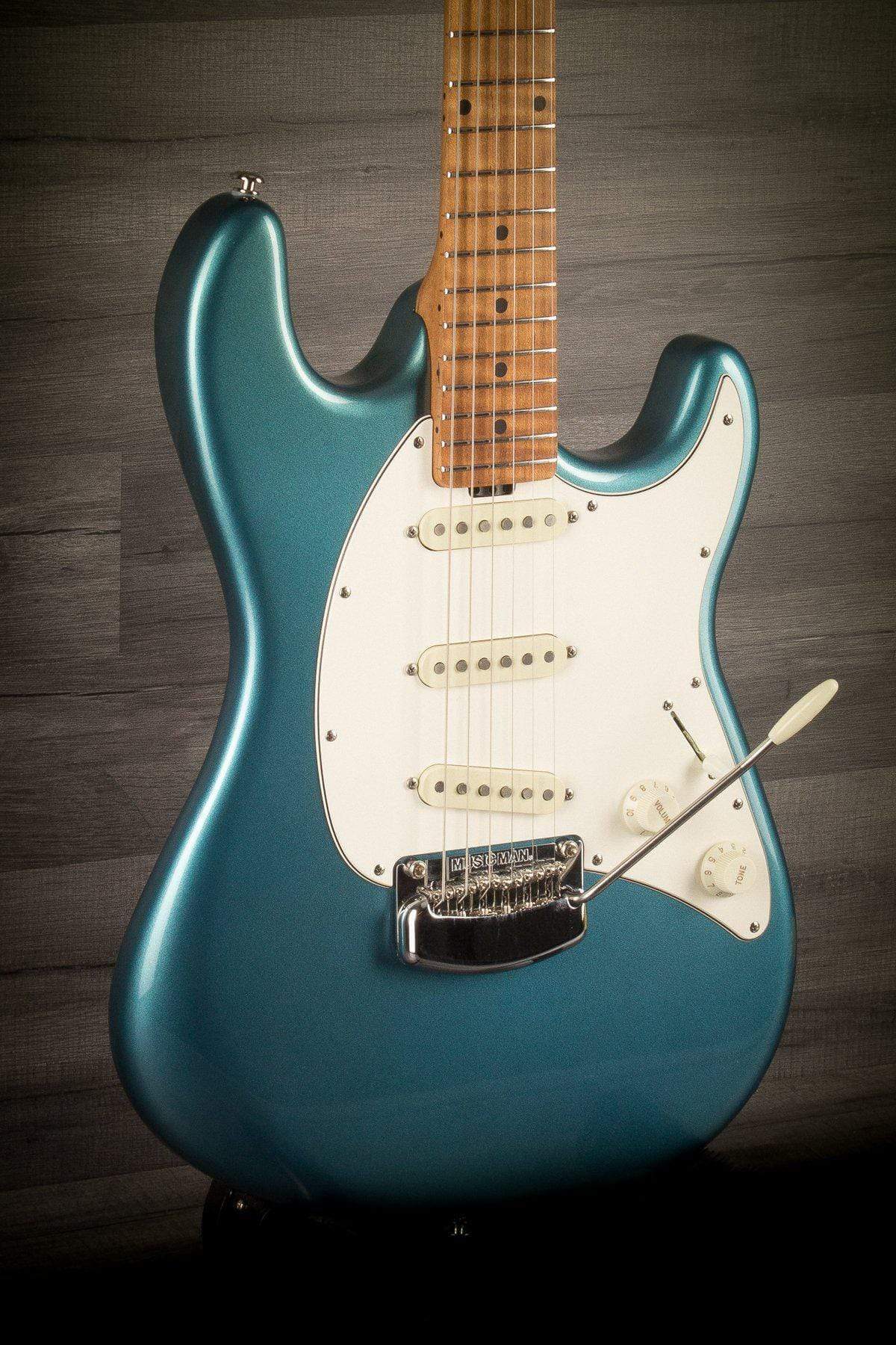 USED - MusicMan Cutlass Electric Guitar - Vintage Turquoise