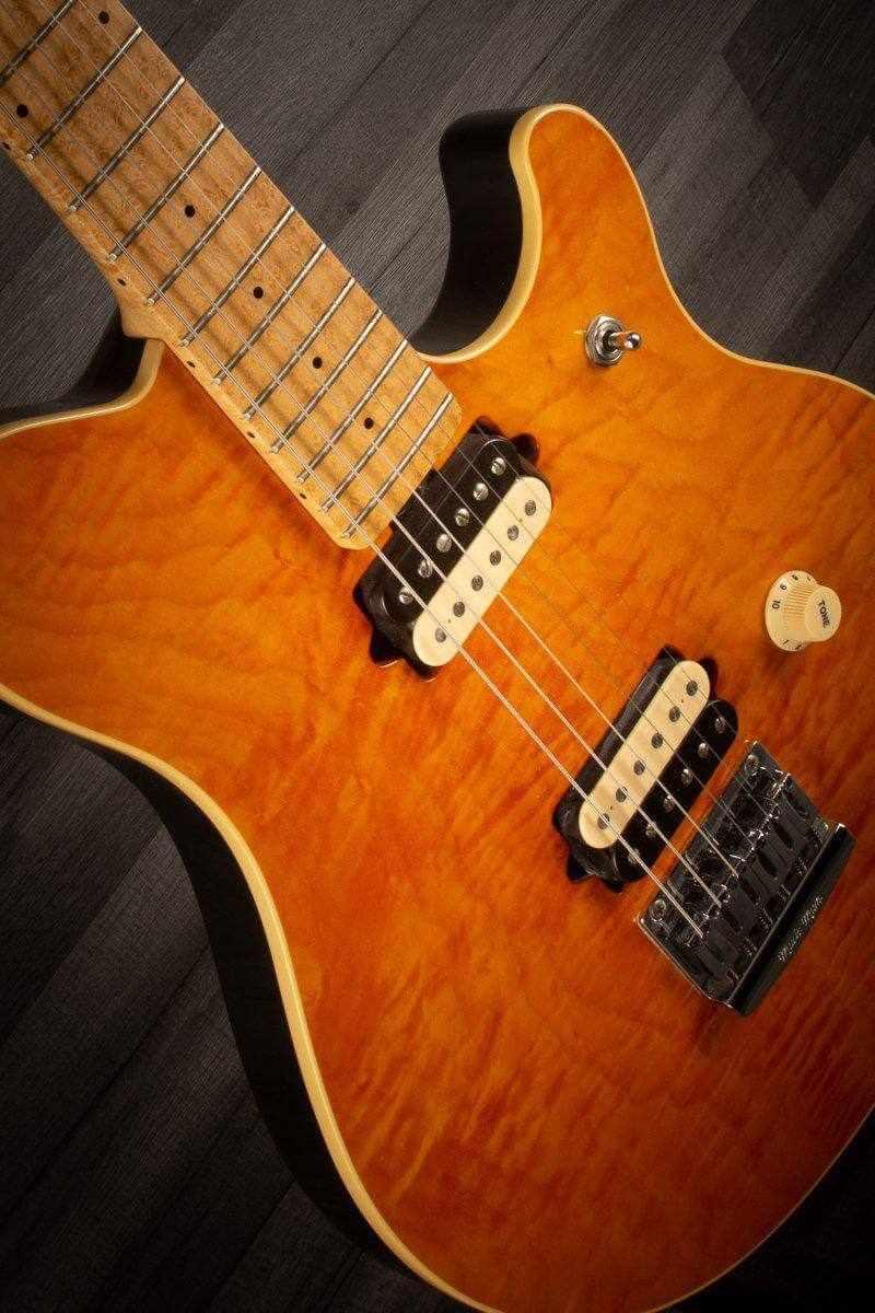USED - Musicman EVH Van Halen Hardtail - Trans Amber *RARE (one of only 200 worldwide)