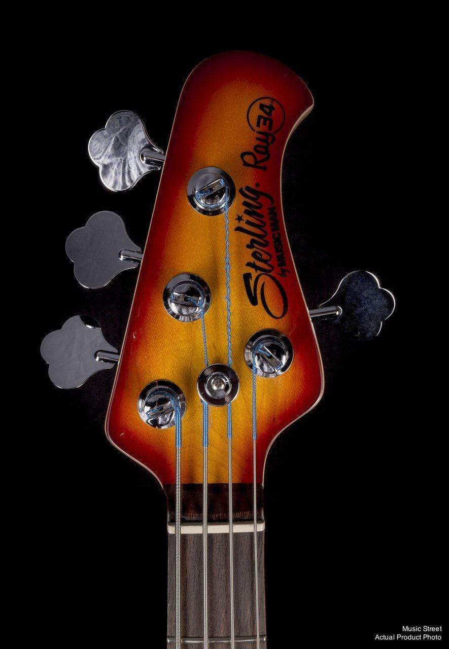 USED - Sterling By MusicMan Ray34 Bass Guitar - Sunburst