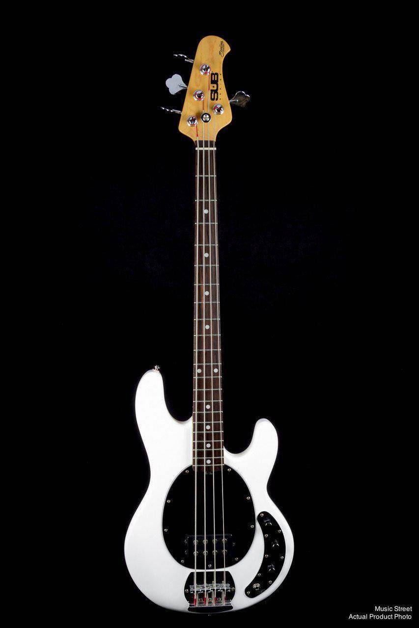 USED - Sterling By MusicMan Sub Ray4 White