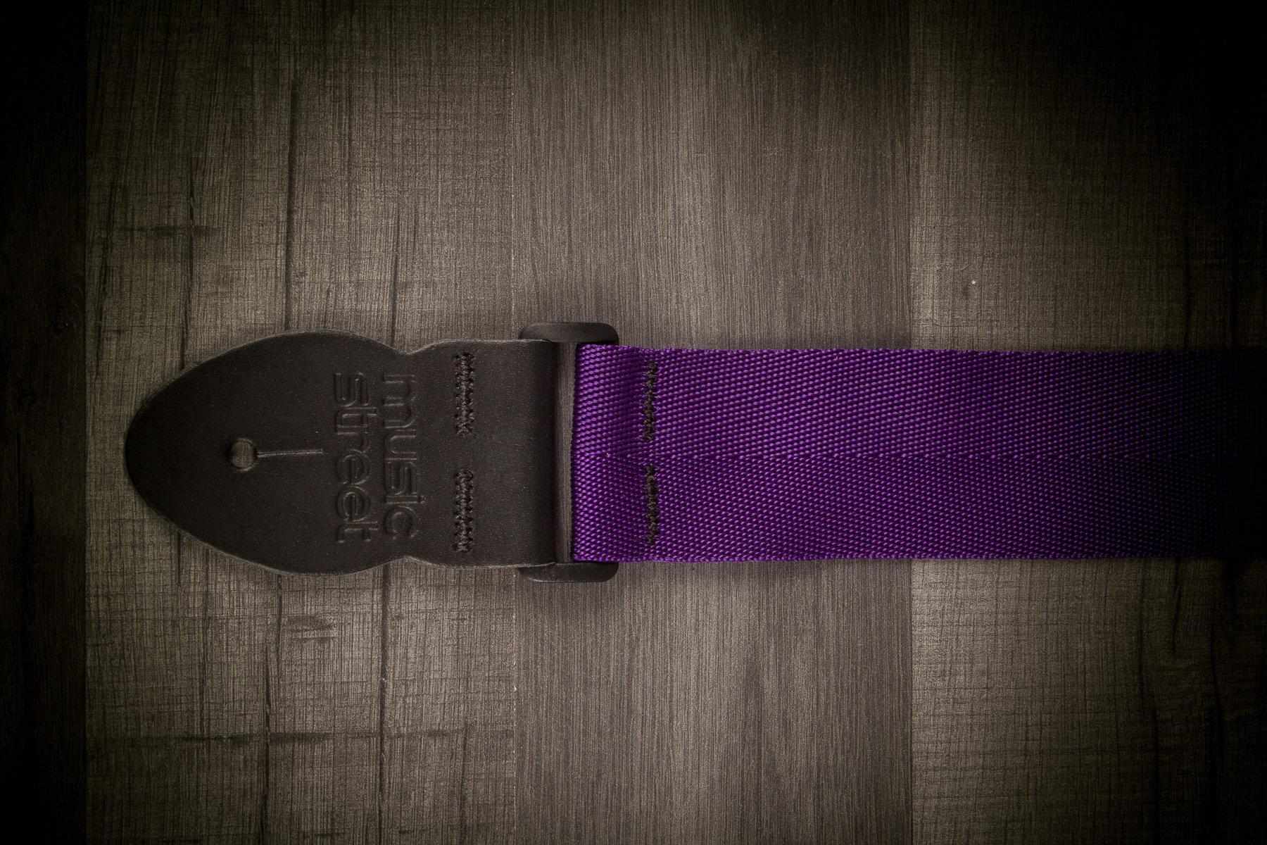 MusicStreet Accessories Purple MusicStreet Nylon Guitar Strap