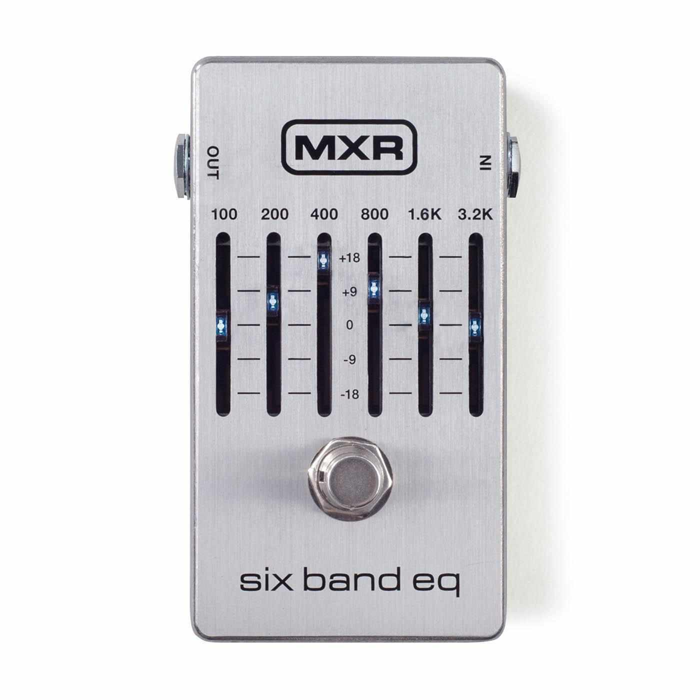 Mxr M109S 6B Equalizer Silver - MusicStreet