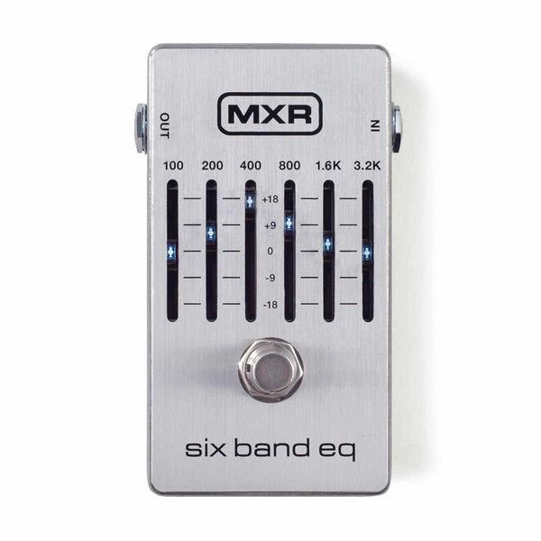 Mxr M109S 6B Equalizer Silver - MusicStreet