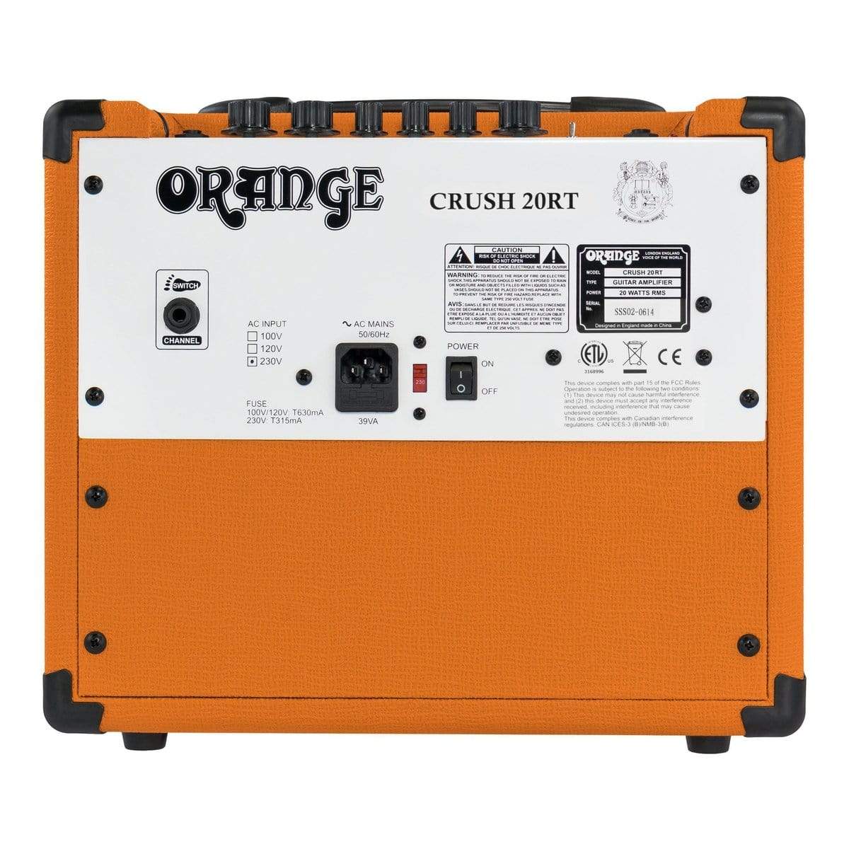 Orange Guitar Amp - Crush 20RT Combo