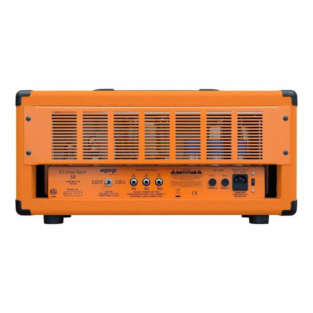 Orange Custom 50 Guitar Amp Head