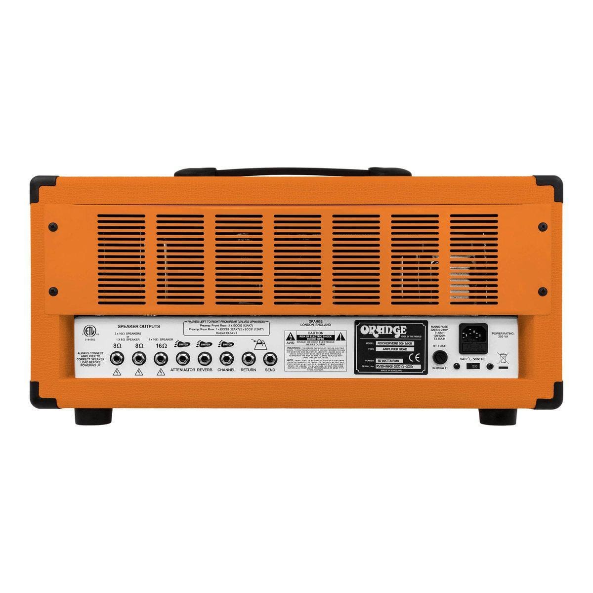 Orange Guitar Amp - Rockerverb 50H MKIII Head