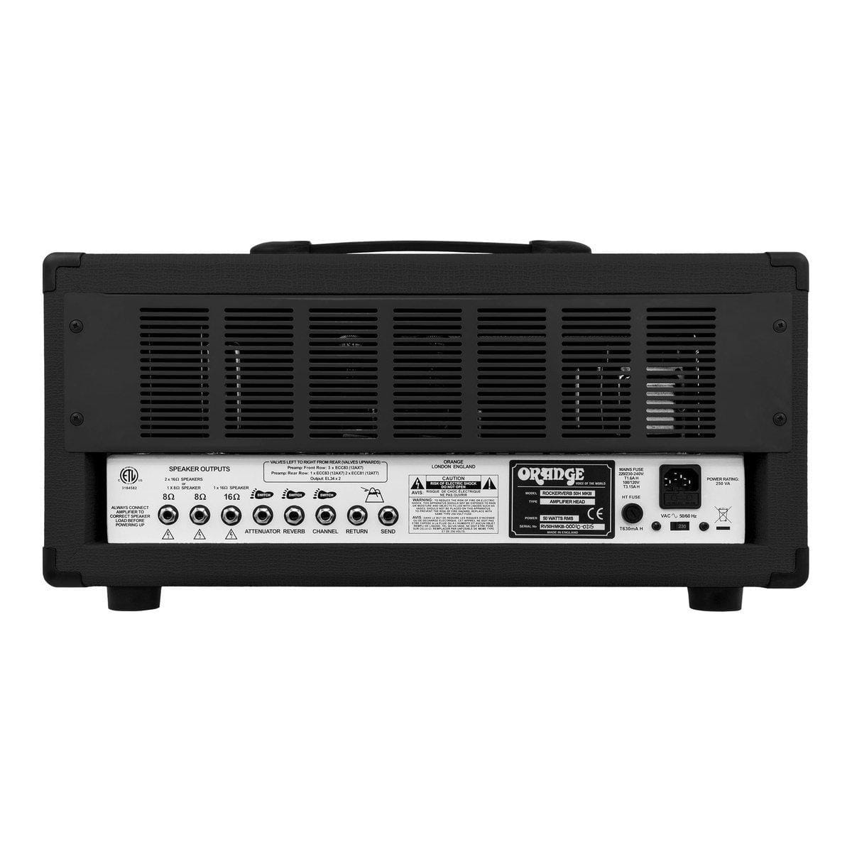 Orange Guitar Amp - Rockerverb 50H MKIII Head