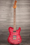 Patrick James Eggle OZ-T Droptop Raspberry Burst s#30799 - MusicStreet