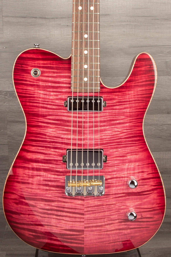 Patrick James Eggle OZ-T Droptop Raspberry Burst s#30799 - MusicStreet