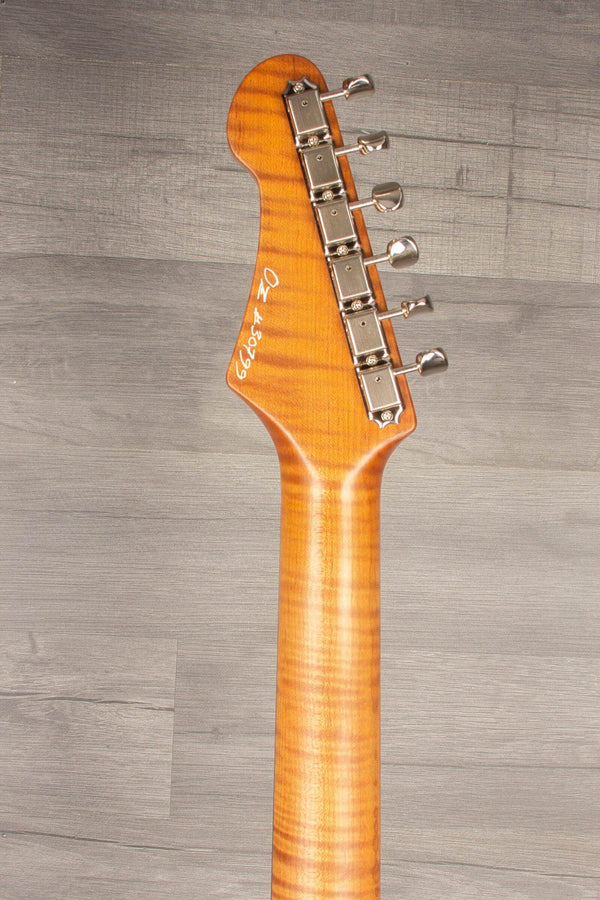 Patrick James Eggle OZ-T Droptop Raspberry Burst s#30799 - MusicStreet