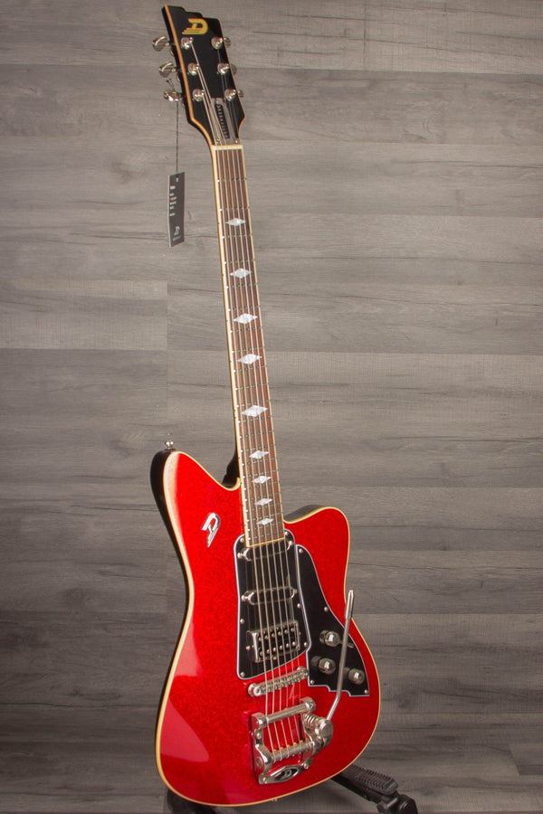Duesenberg Paloma Red Sparkle Incl. Hard Case - MusicStreet