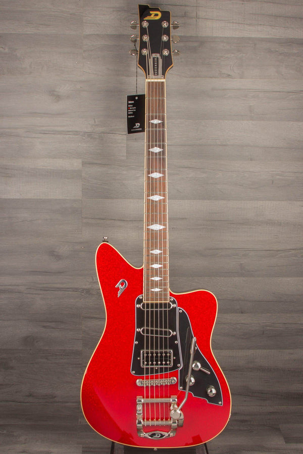 Duesenberg Paloma Red Sparkle Incl. Hard Case - MusicStreet