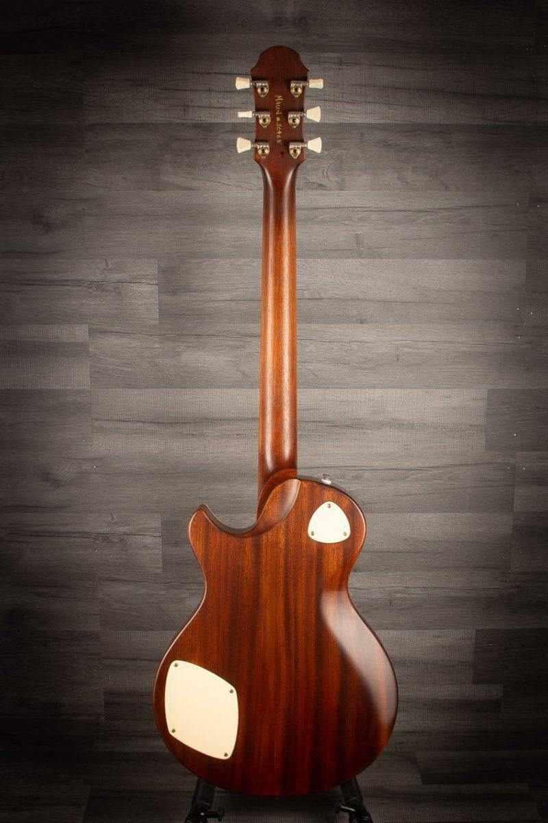Patrick James Eggle Macon Carved Top -Forest Green Burst