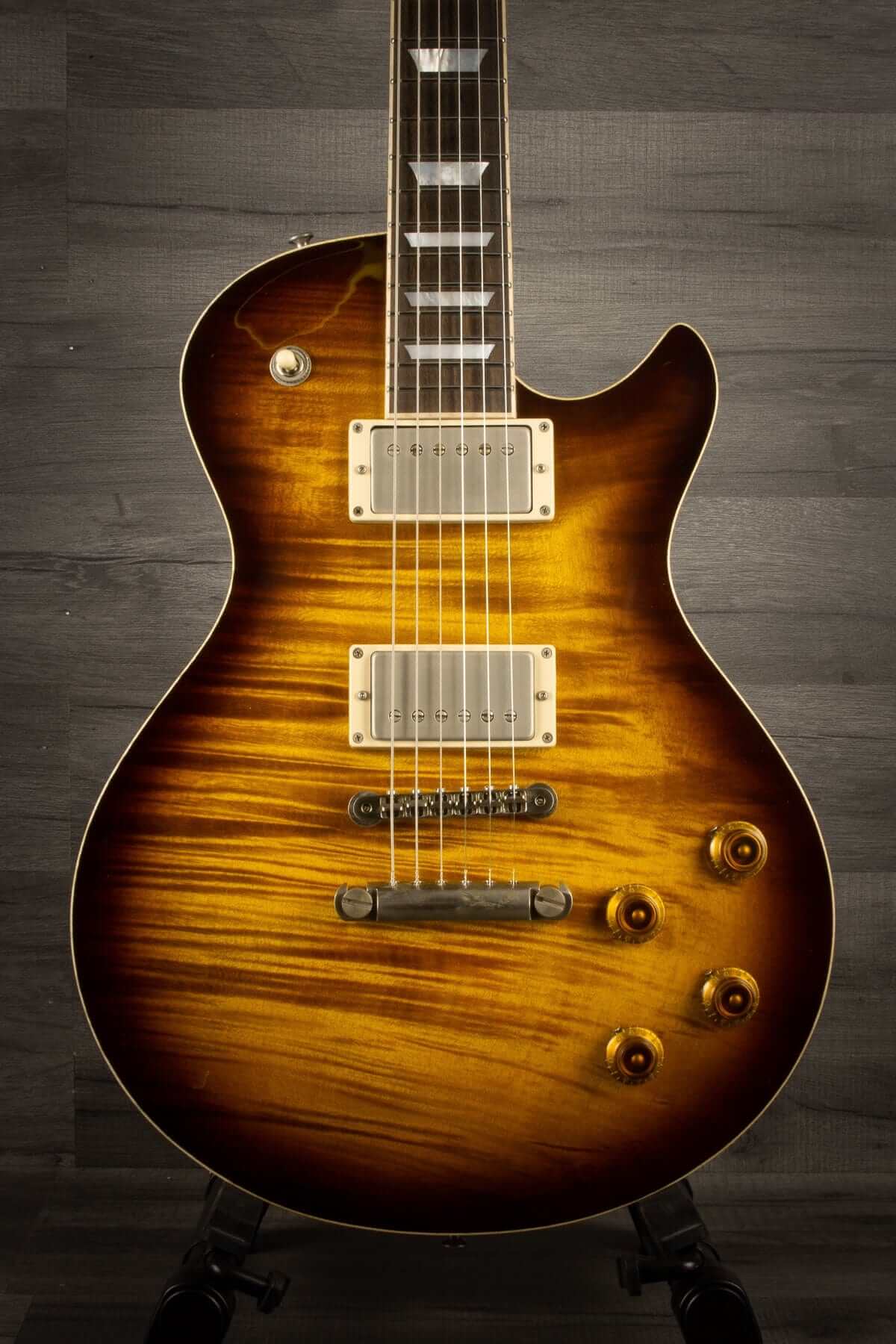 Patrick James Eggle Macon Carved Top - TobaccoBurst