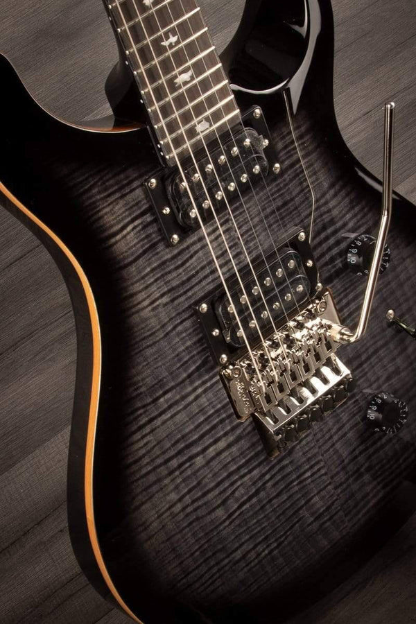 PRS SE Custom 24 Floyd Rose - Charcoal Burst - MusicStreet