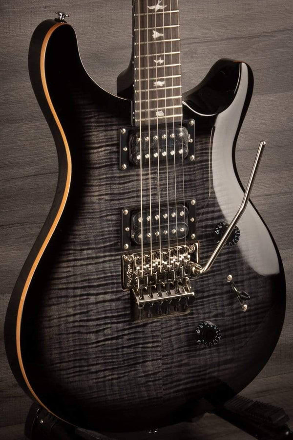 PRS SE Custom 24 Floyd Rose - Charcoal Burst - MusicStreet