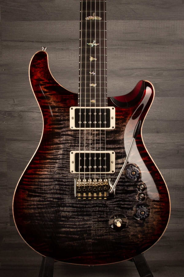 PRS 35th Anniversary Custom 24 Charcoal Cherryburst s#0328841 - MusicStreet