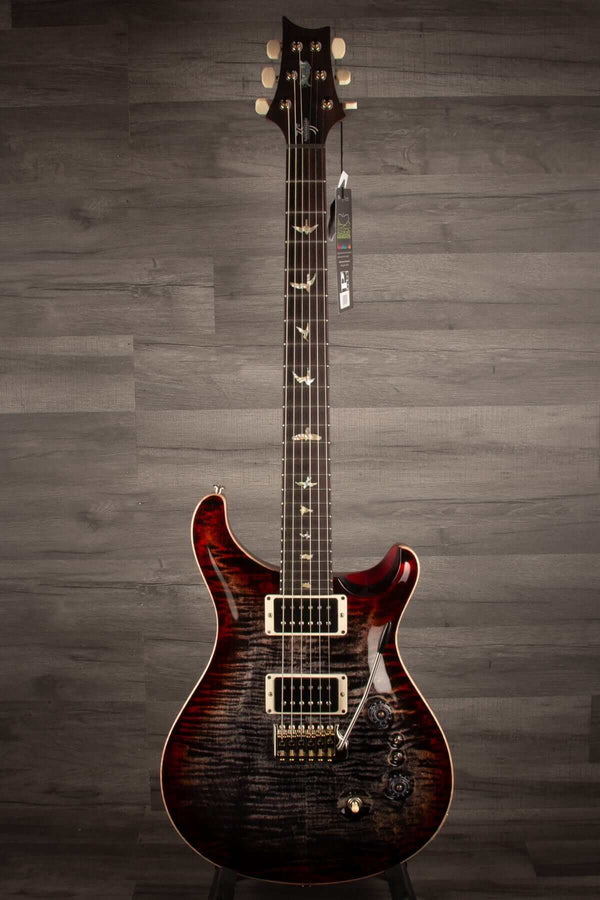 PRS 35th Anniversary Custom 24 Charcoal Cherryburst s#0328841 - MusicStreet