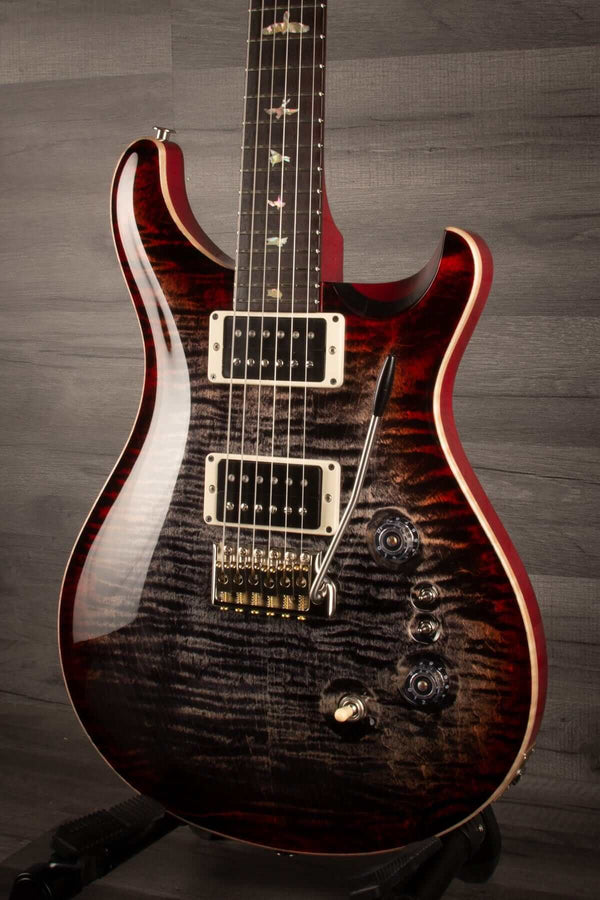 PRS 35th Anniversary Custom 24 Charcoal Cherryburst s#0328841 - MusicStreet