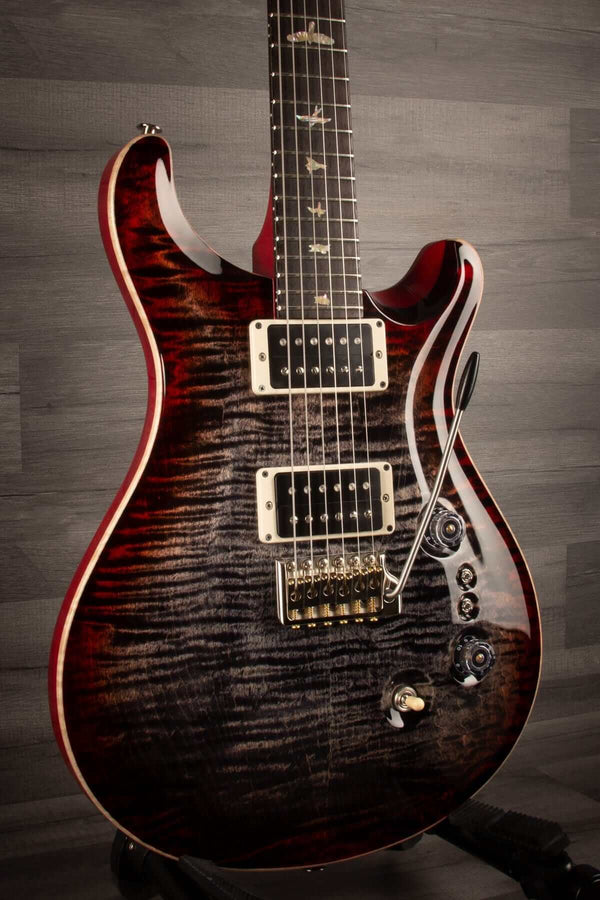 PRS 35th Anniversary Custom 24 Charcoal Cherryburst s#0328841 - MusicStreet