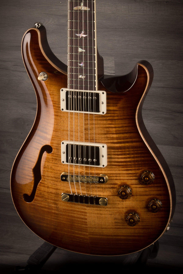 PRS 594 Ltd Edition Semi Hollow McCarty Tobacco Sunburst - #0266217 - MusicStreet