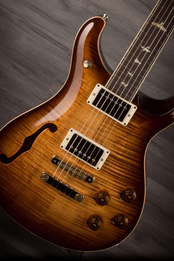 PRS 594 Ltd Edition Semi Hollow McCarty Tobacco Sunburst - #0266217 - MusicStreet