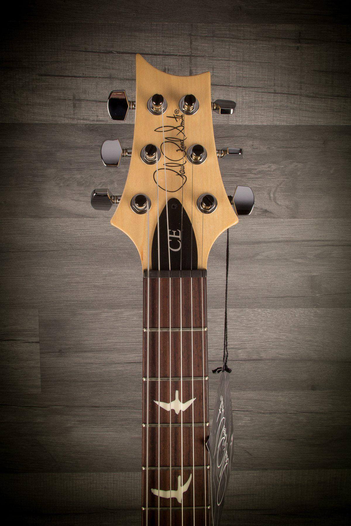 PRS CE24 Gloss Flame - Burnt Amber - MusicStreet
