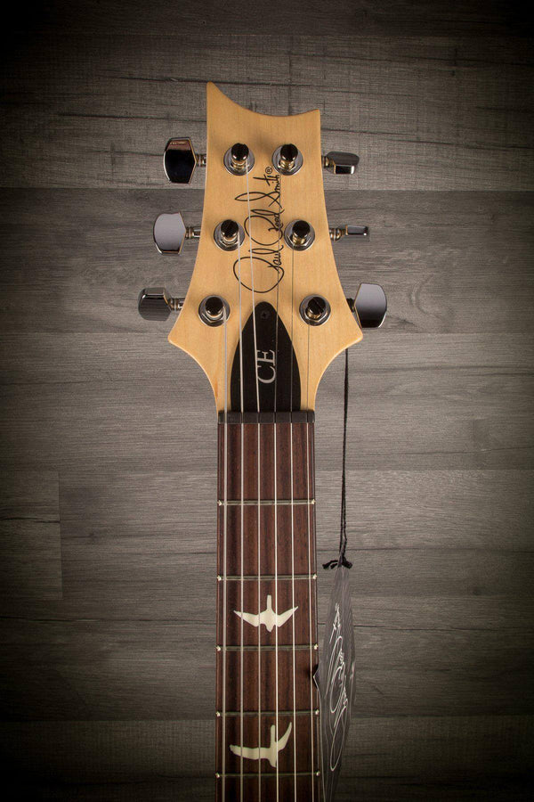 PRS CE24 Gloss Flame - Burnt Amber - MusicStreet