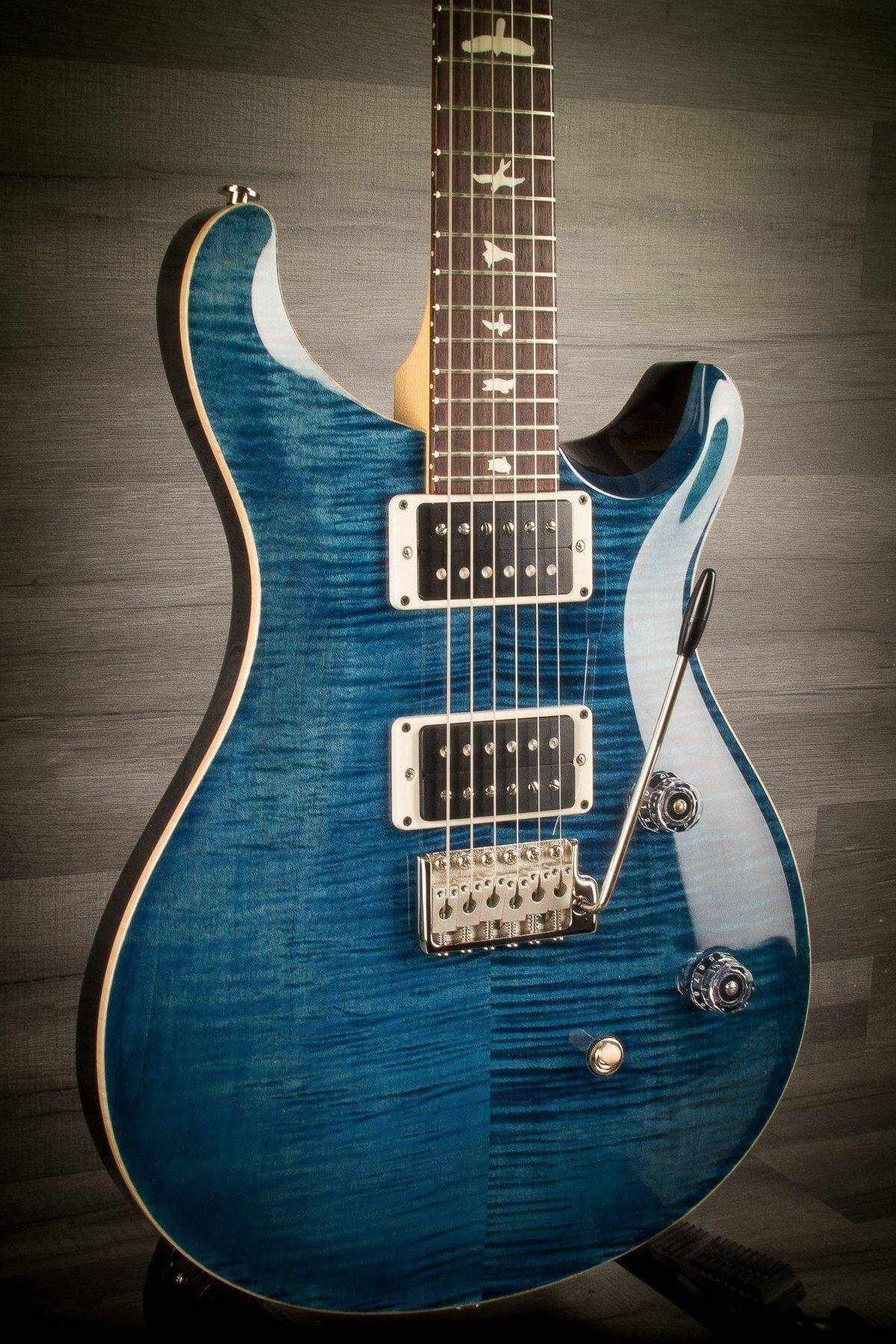 PRS CE24 Gloss Flame - Whale Blue