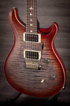 PRS CE24 Satin Faded Grey Cherry Burst #250473 - MusicStreet