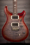 PRS CE24 Satin Faded Grey Cherry Burst #250473 - MusicStreet