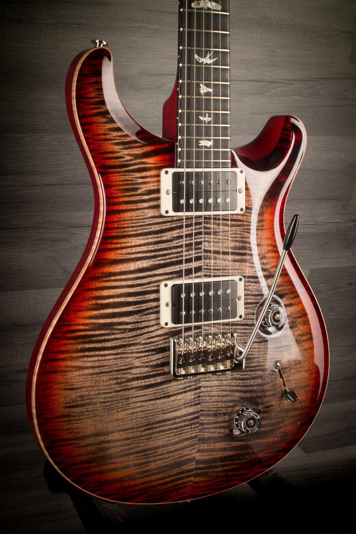 PRS Custom 22 - Charcoal Cherry burst #0280051 - MusicStreet