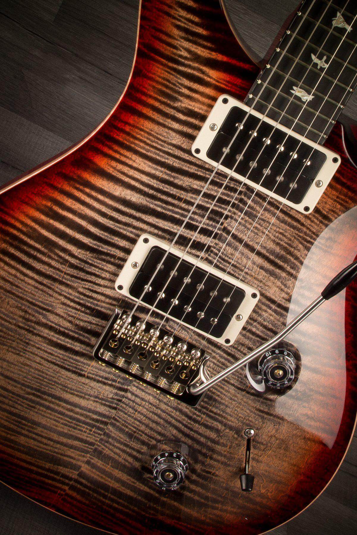 PRS Custom 22 - Charcoal Cherry burst #0280051
