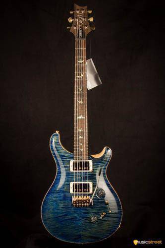 PRS Custom 24/08 Wood Library Limited - River Blue S#236328 - MusicStreet
