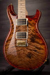 PRS Custom 24 10 Top Quilt, Autumn Sky, Maple Neck S#242581 - MusicStreet