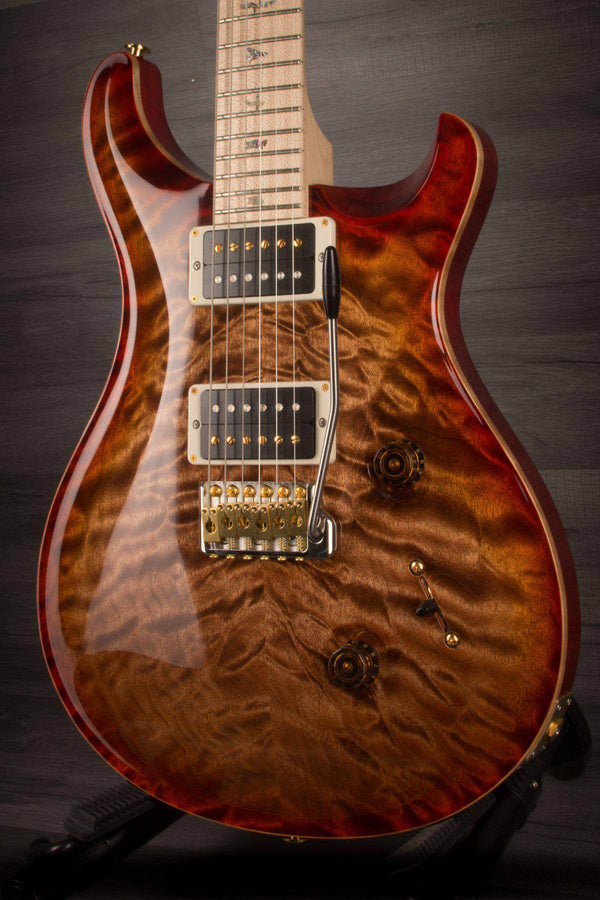 PRS Custom 24 10 Top Quilt, Autumn Sky, Maple Neck S#242581 - MusicStreet