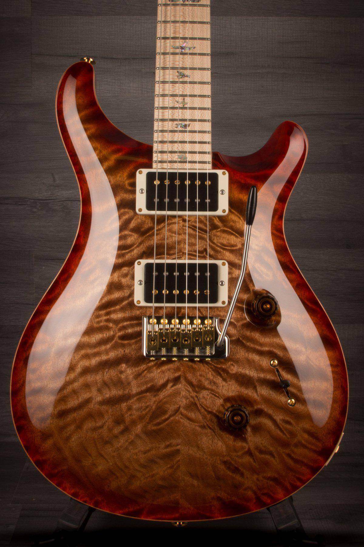PRS Custom 24 10 Top Quilt, Autumn Sky, Maple Neck S#242581 - MusicStreet
