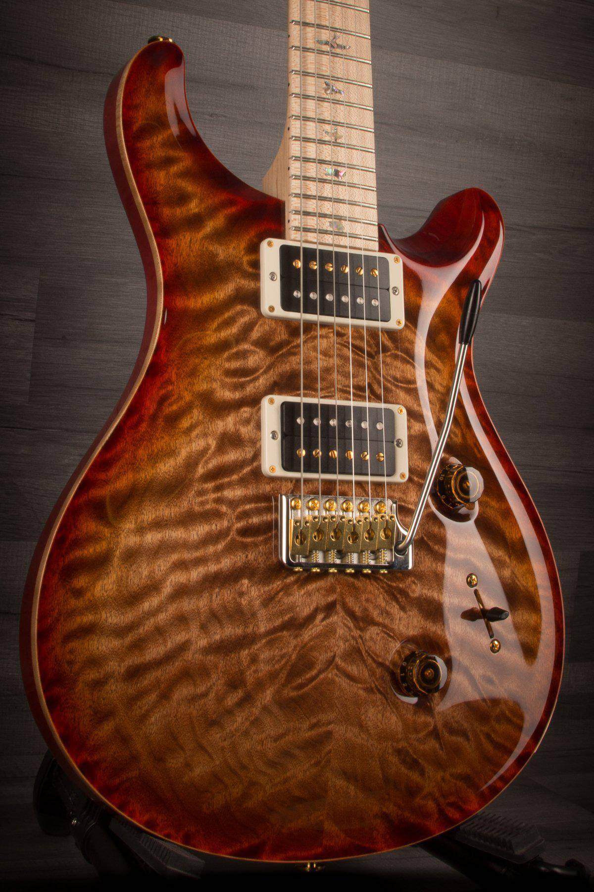 PRS Custom 24 10 Top Quilt, Autumn Sky, Maple Neck S#242581 - MusicStreet