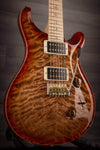 PRS Custom 24 10 Top Quilt, Autumn Sky, Maple Neck S#242581 - MusicStreet