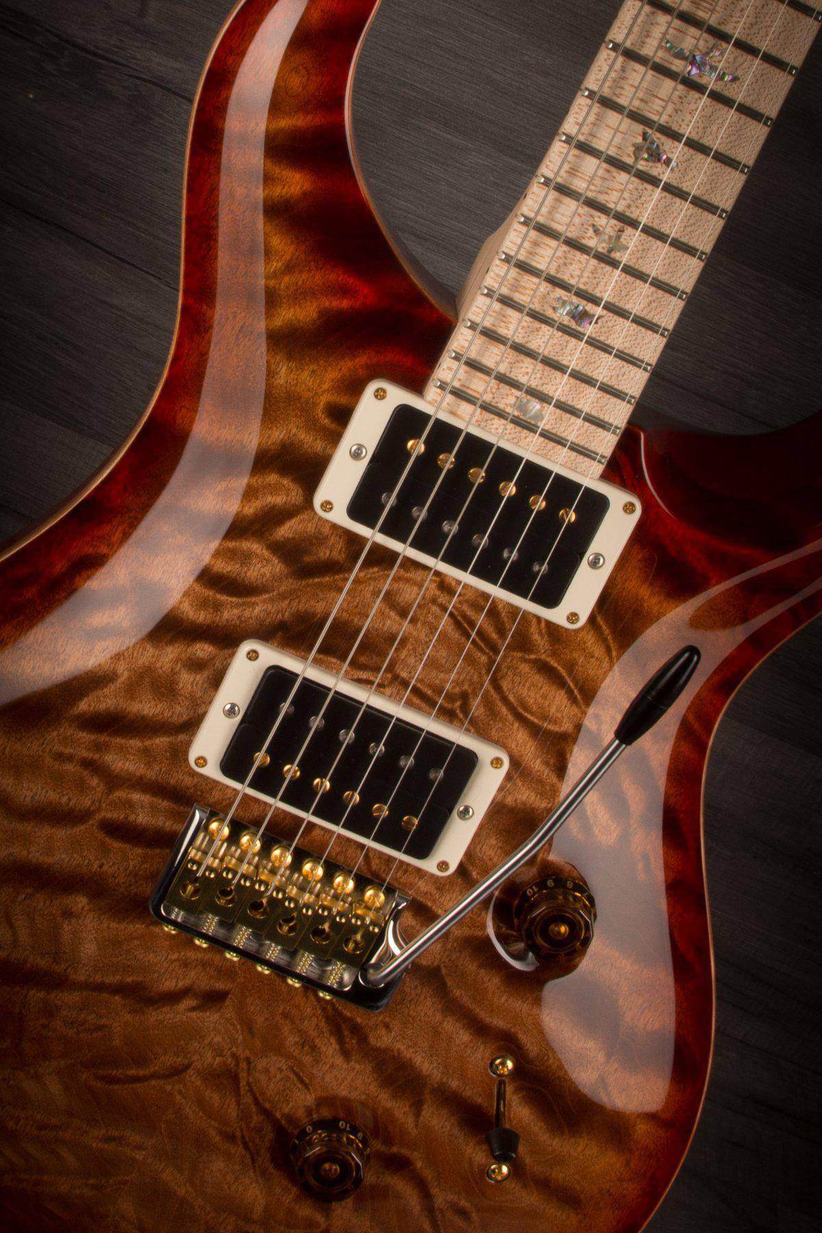 PRS Custom 24 10 Top Quilt, Autumn Sky, Maple Neck S#242581 - MusicStreet