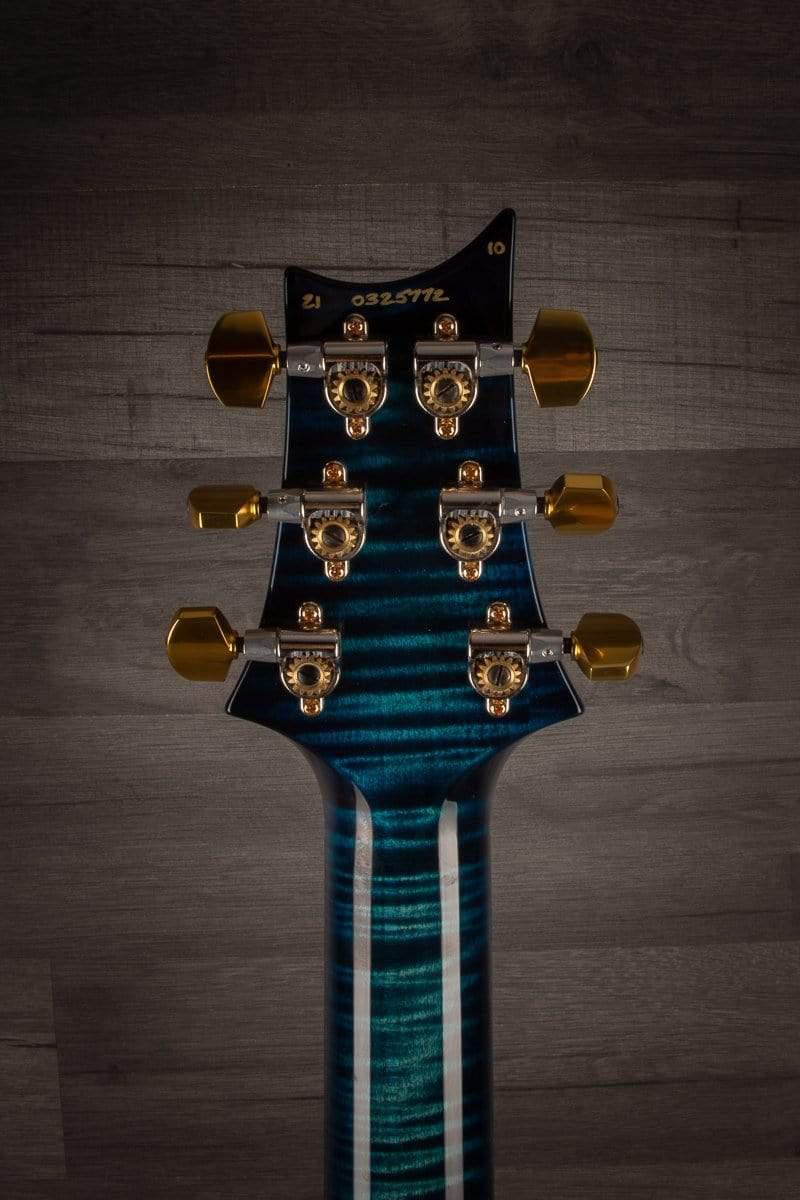 PRS Custom 24 10 top Quilt Cobalt Blue, maple neck s#0325772