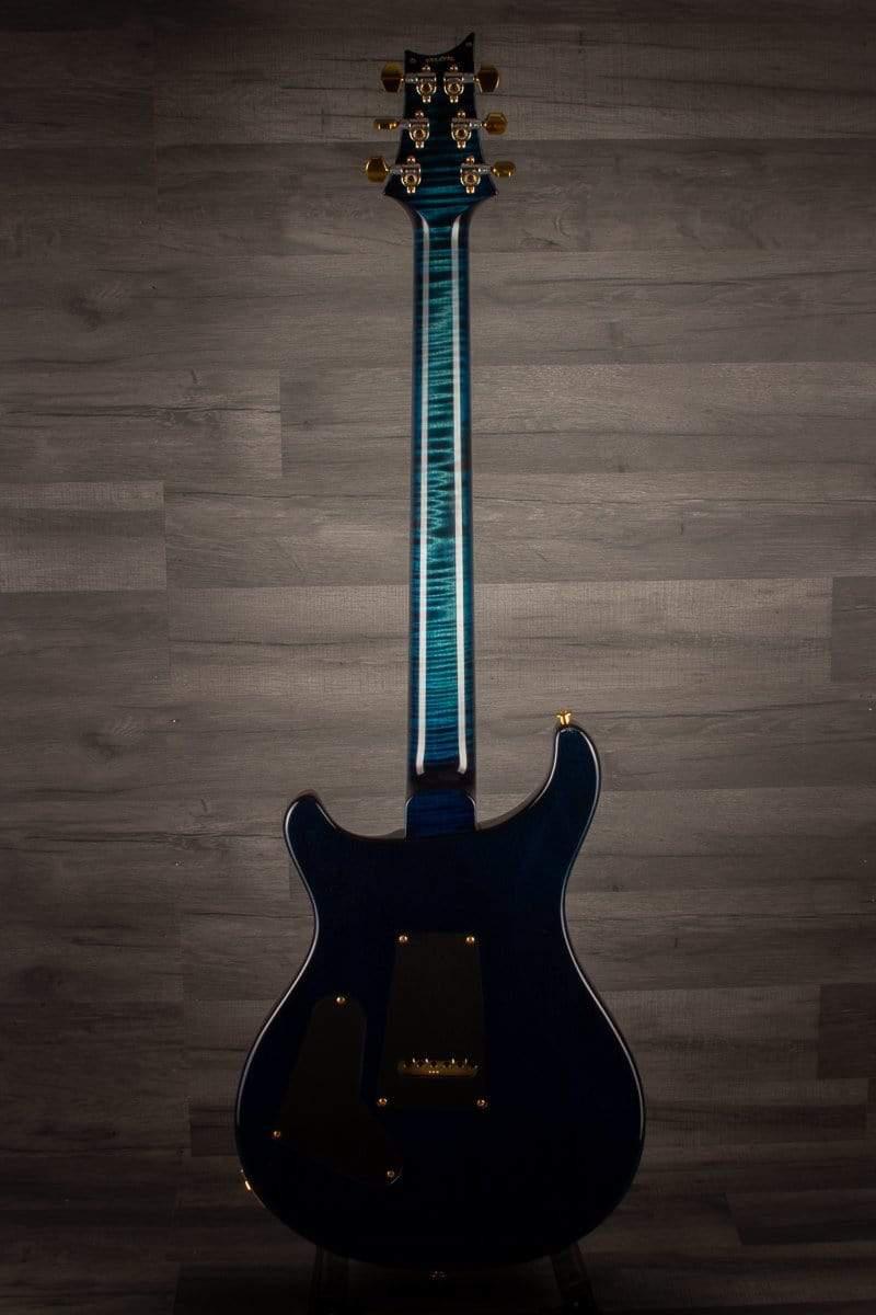 PRS Custom 24 10 top Quilt Cobalt Blue, maple neck s#0325772