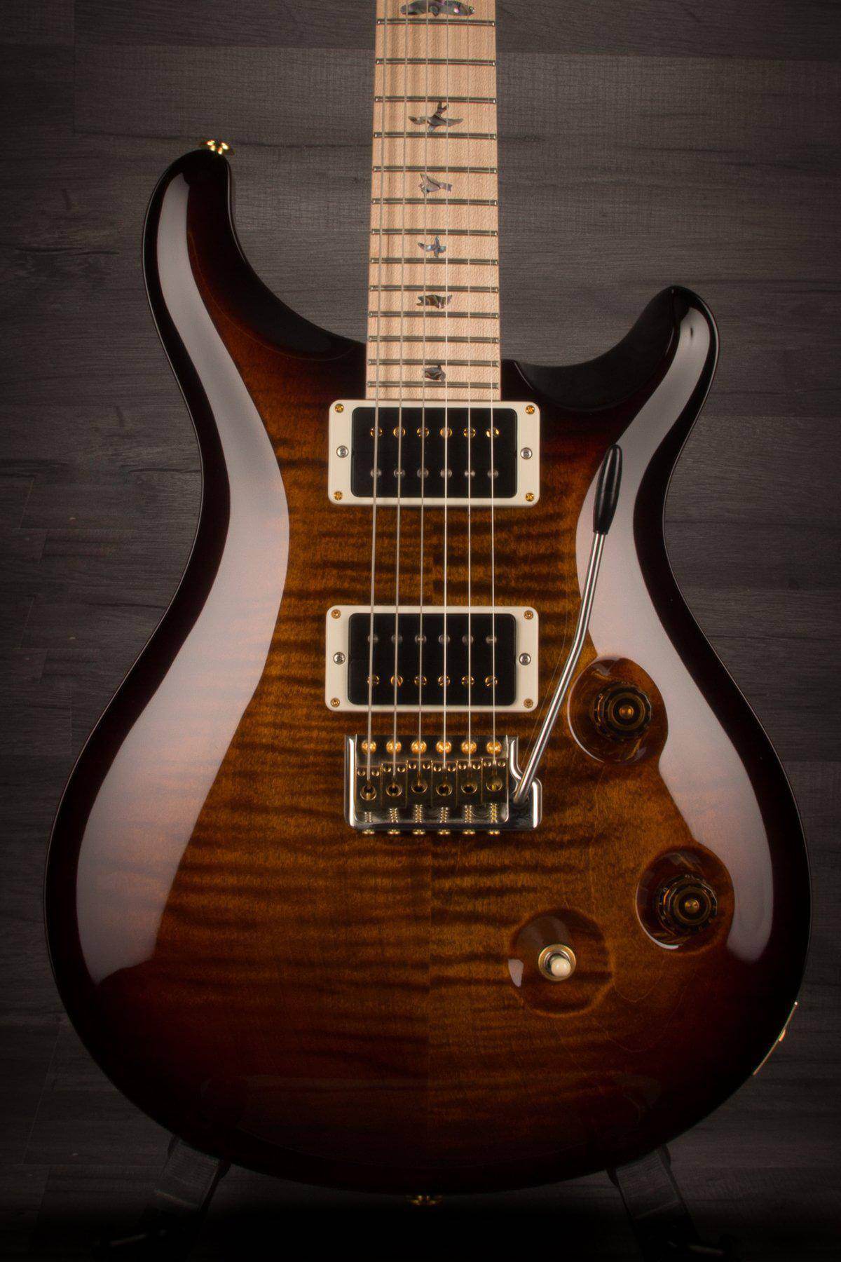 PRS Custom 24 Swamp Ash Limited, Maple Neck, Black Gold Wrap #238244 - MusicStreet