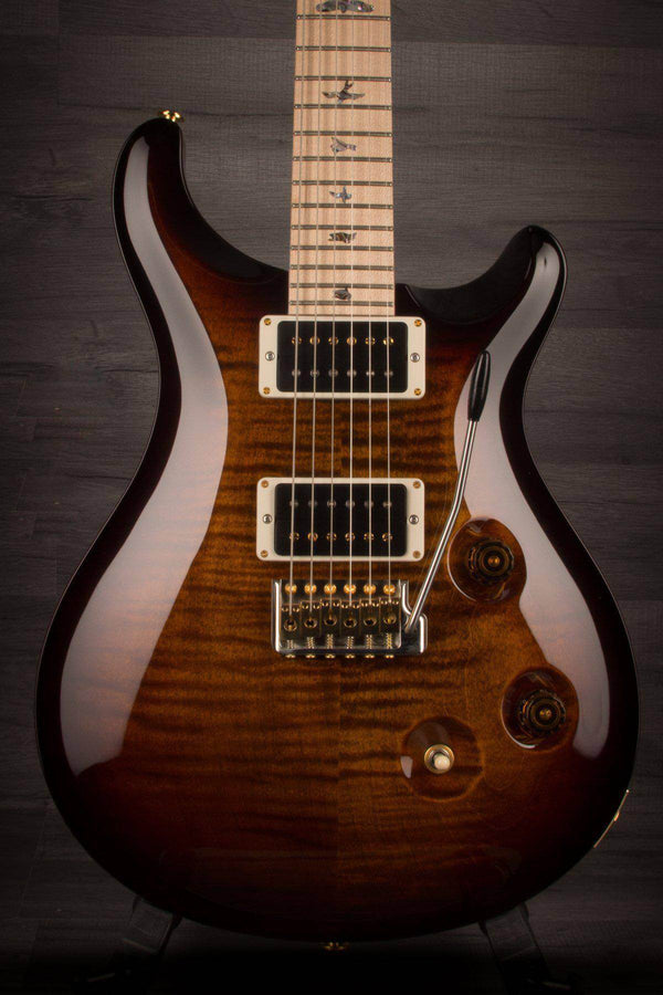 PRS Custom 24 Swamp Ash Limited, Maple Neck, Black Gold Wrap #238244 - MusicStreet