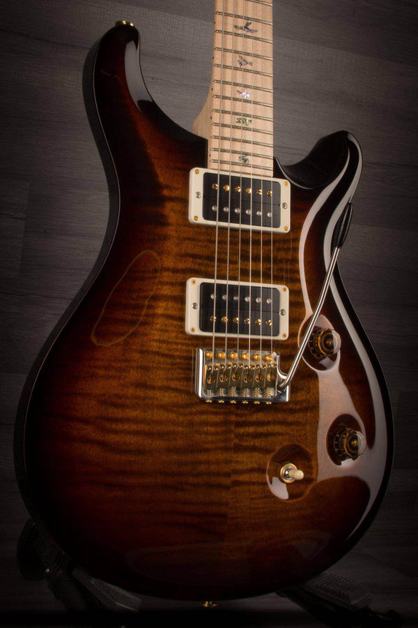 PRS Custom 24 Swamp Ash Limited, Maple Neck, Black Gold Wrap #238244 - MusicStreet