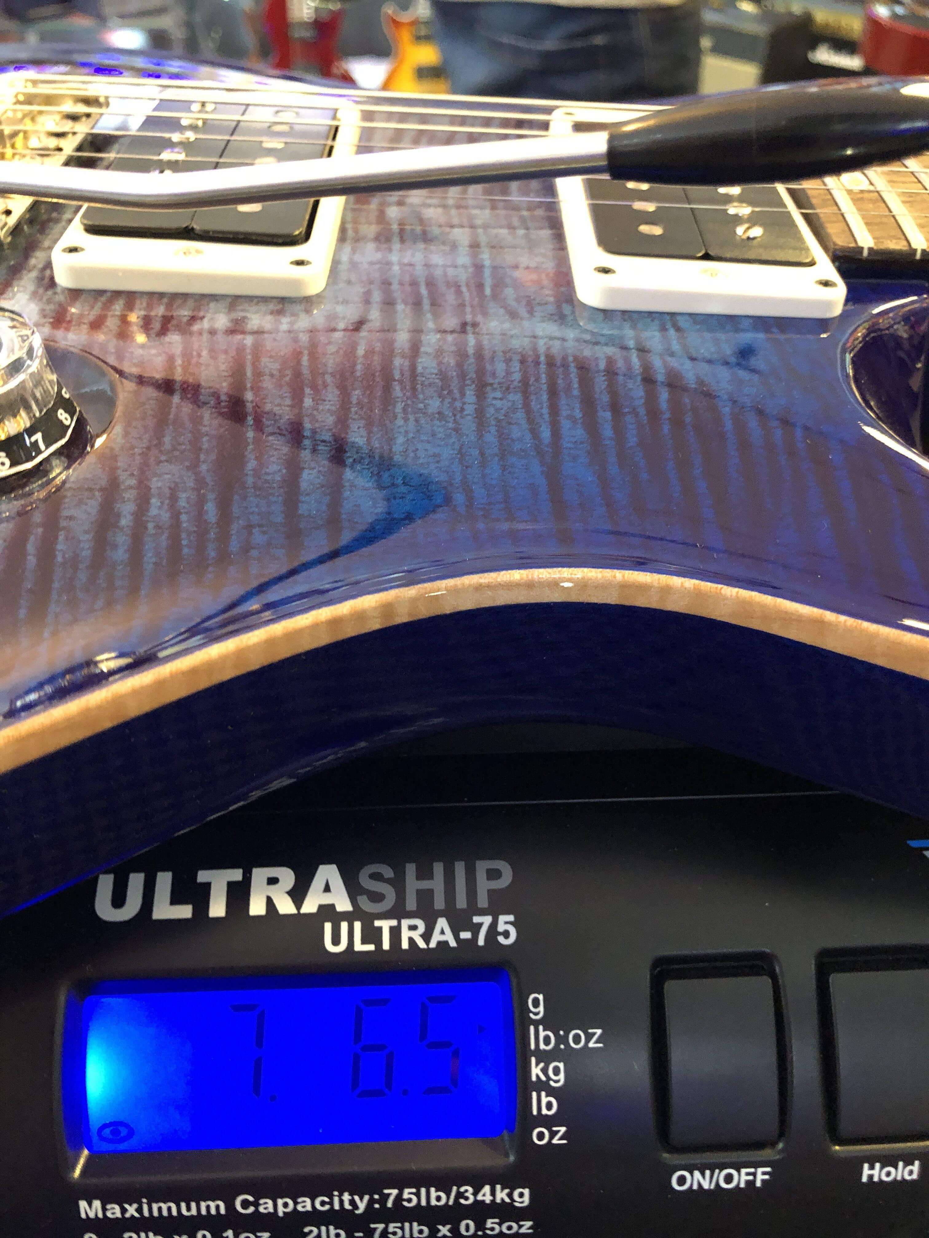 PRS Custom 24 - Violet Blue Burst s#0273294 - MusicStreet