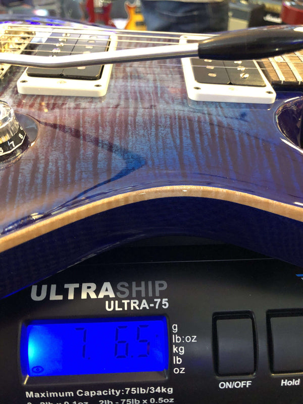 PRS Custom 24 - Violet Blue Burst s#0273294 - MusicStreet